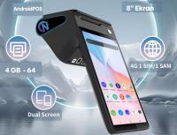 HYATTA Z10 TABLET EL TERMINALI 8"- 3" ANDROİD 14 80MM YAZICILI